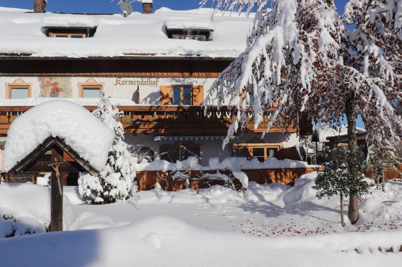 Ferienwohnung Bergzauber Kruen Buitenkant foto